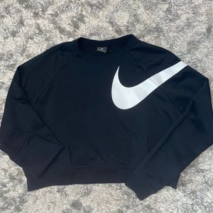 Nike Dri-Fit Long Sleeve Crop - Large